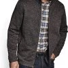 Johnston & Murphy Marled Rib Full Zip | Coats & Outerwear