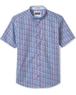 Johnston & Murphy Printed Cotton Short Sleeve Shirt | Shirts & Tops
