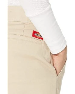 Dickies Juniors Work Crop Roll Hem Original Twill Relaxed Fit | Pants -Johnston & Murphy Sales 91h1xfRUZJS. AC SR736920