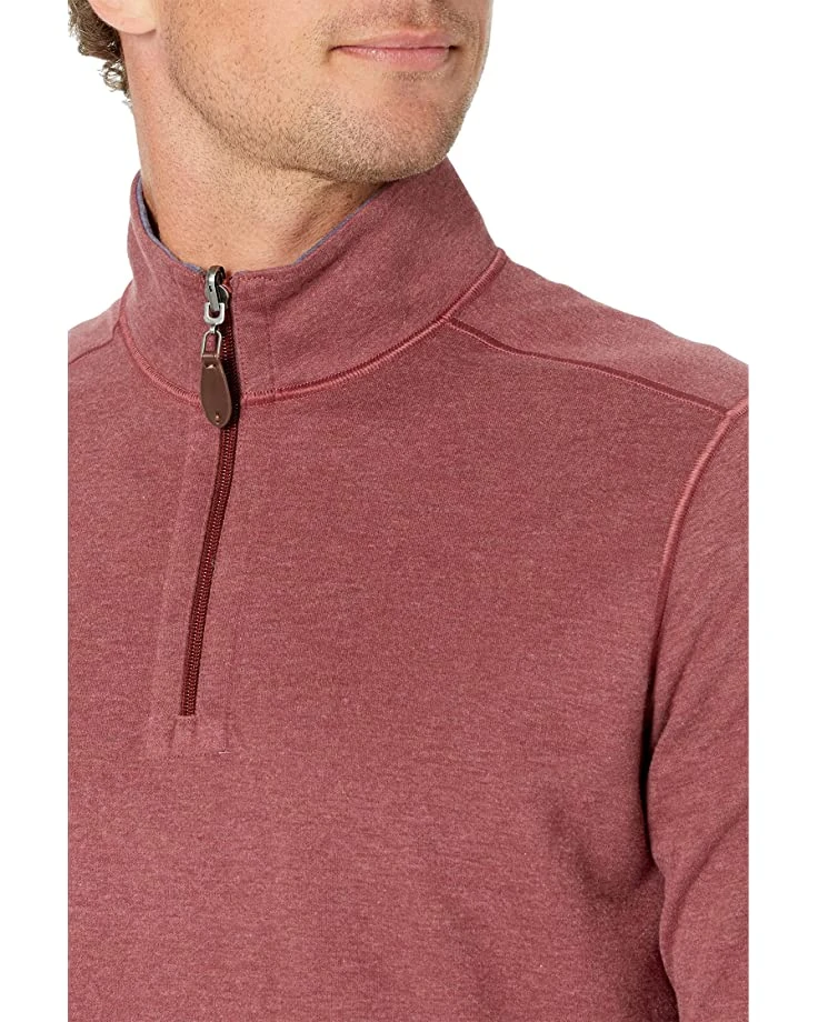 Johnston & Murphy Reversible Solid 1/4 Zip | Sweaters 3 Johnston & Murphy Reversible Solid 1/4 Zip | Sweaters - Image 3