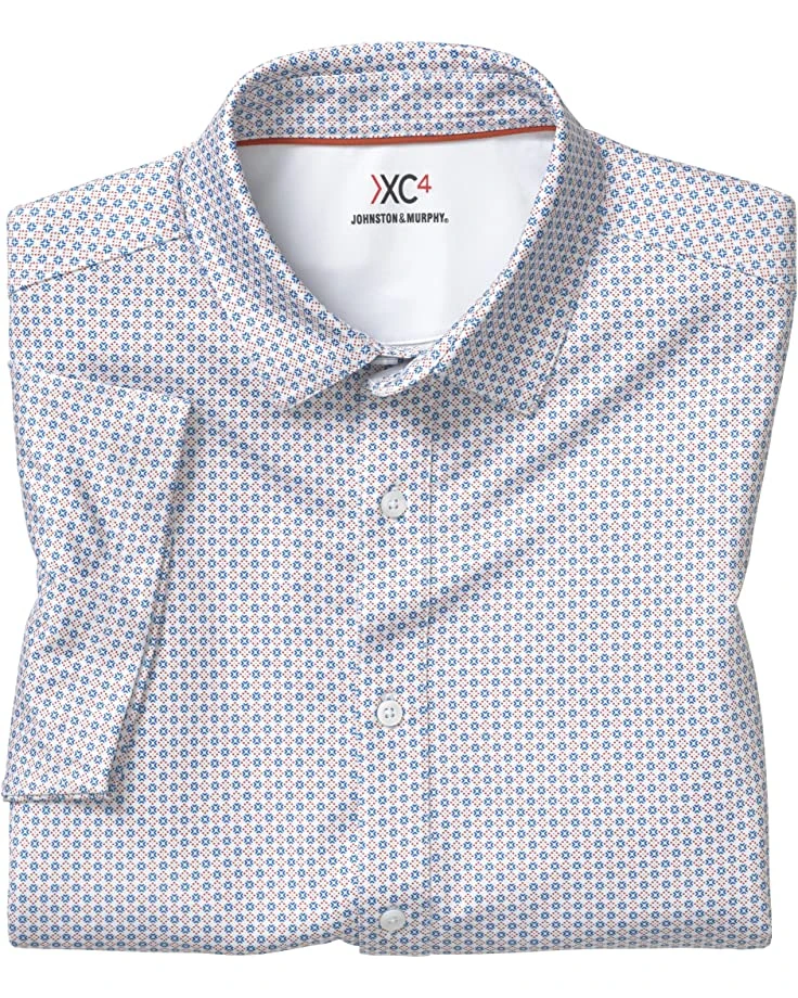 Johnston & Murphy XC4 Performance Short Sleeve Shirt | Shirts & Tops 2 Johnston & Murphy XC4 Performance Short Sleeve Shirt | Shirts & Tops - Image 2