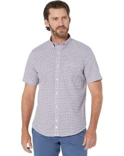 Johnston & Murphy Printed Cotton Short Sleeve Shirt | Shirts & Tops -Johnston & Murphy Sales 91zgtYCYS7L. AC SR736920